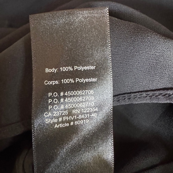 Babaton by Aritzia black tie waist dress size large - Picture 6 of 7